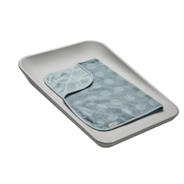 Leander Topper for changing mat, Organic, Dots, Blueberry