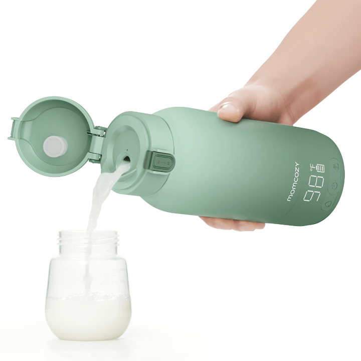 Momcozy Sterilizers &amp; Warmer Portable Breast Milk &amp; Water Warmer - Green