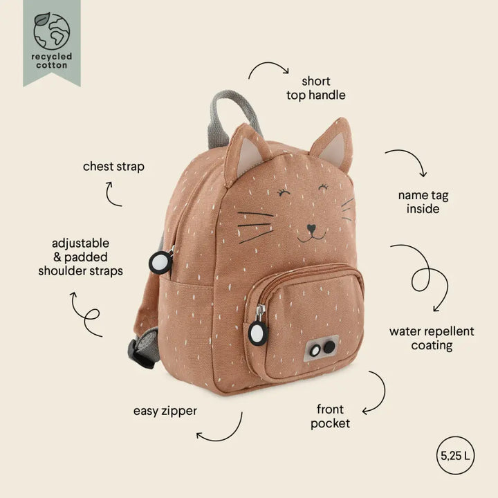 Trixie Backpack small - Mrs. Cat