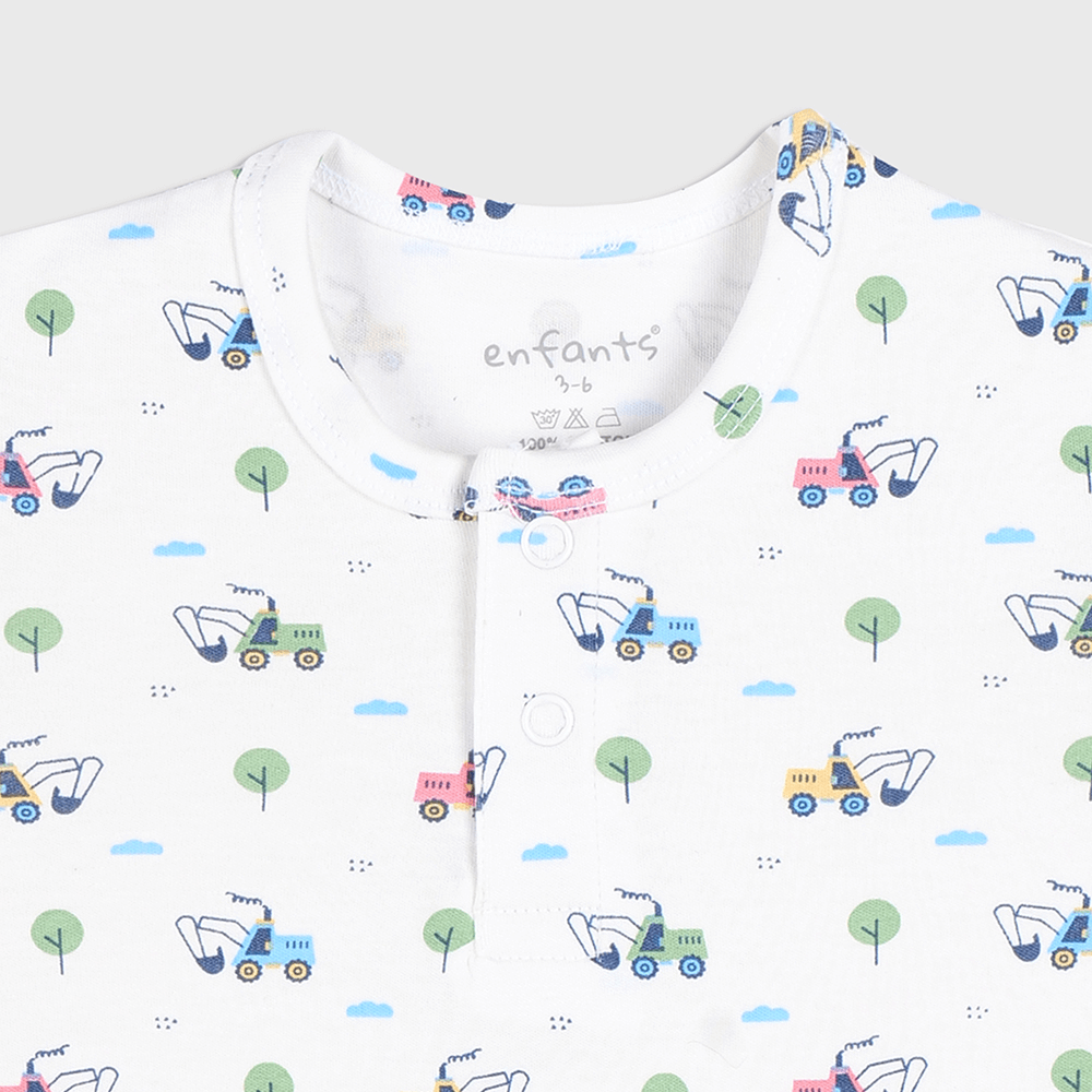 Enfants Happy Dozer Romper