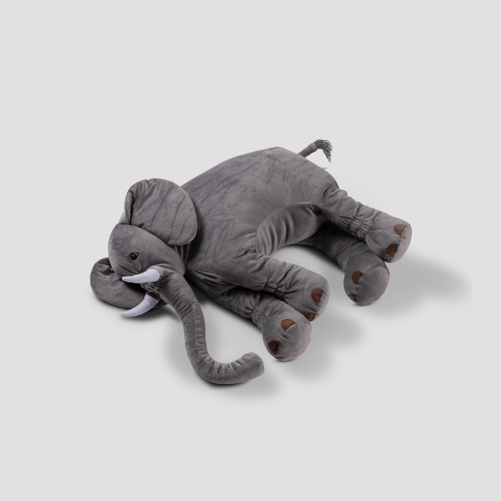 The Baby Trunk Bolster Pillow Toy - Elephant