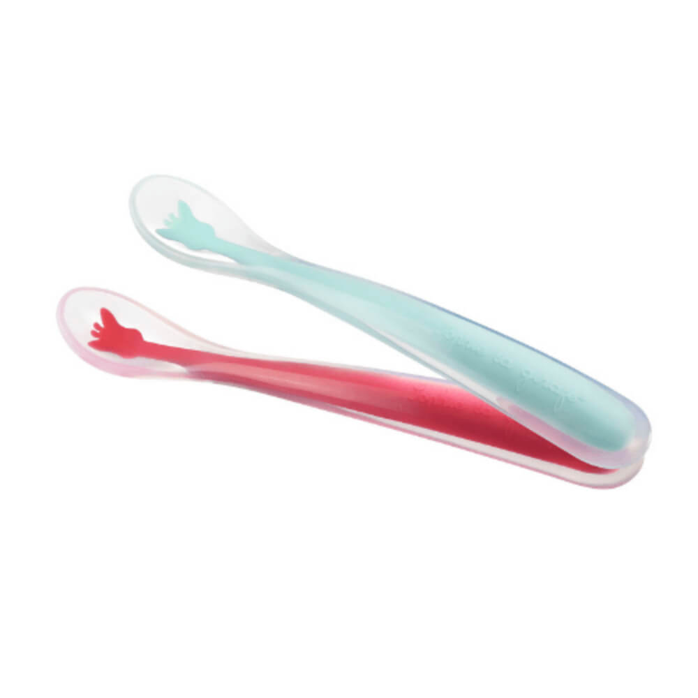 Sophie La Girafe Soft silicon spoons - Set of 2