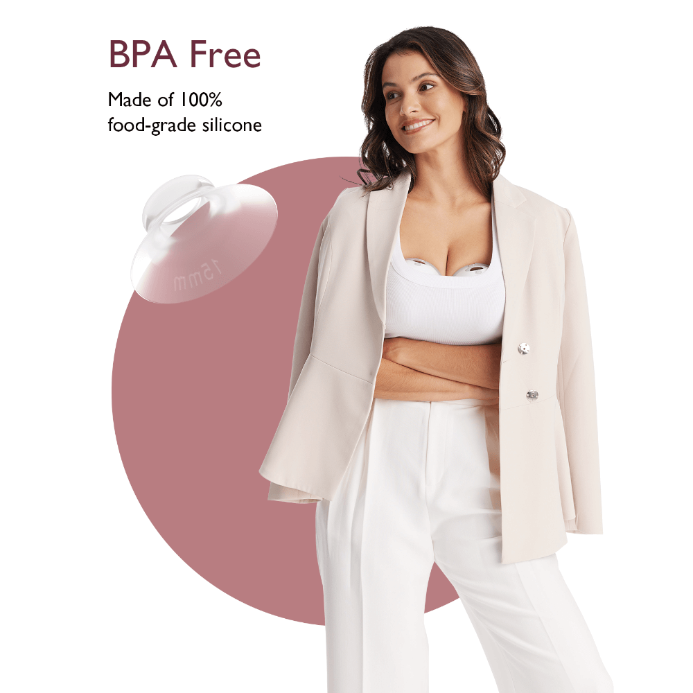 Momcozy Breastfeeding Access Flange Insert For M5 - Transparent