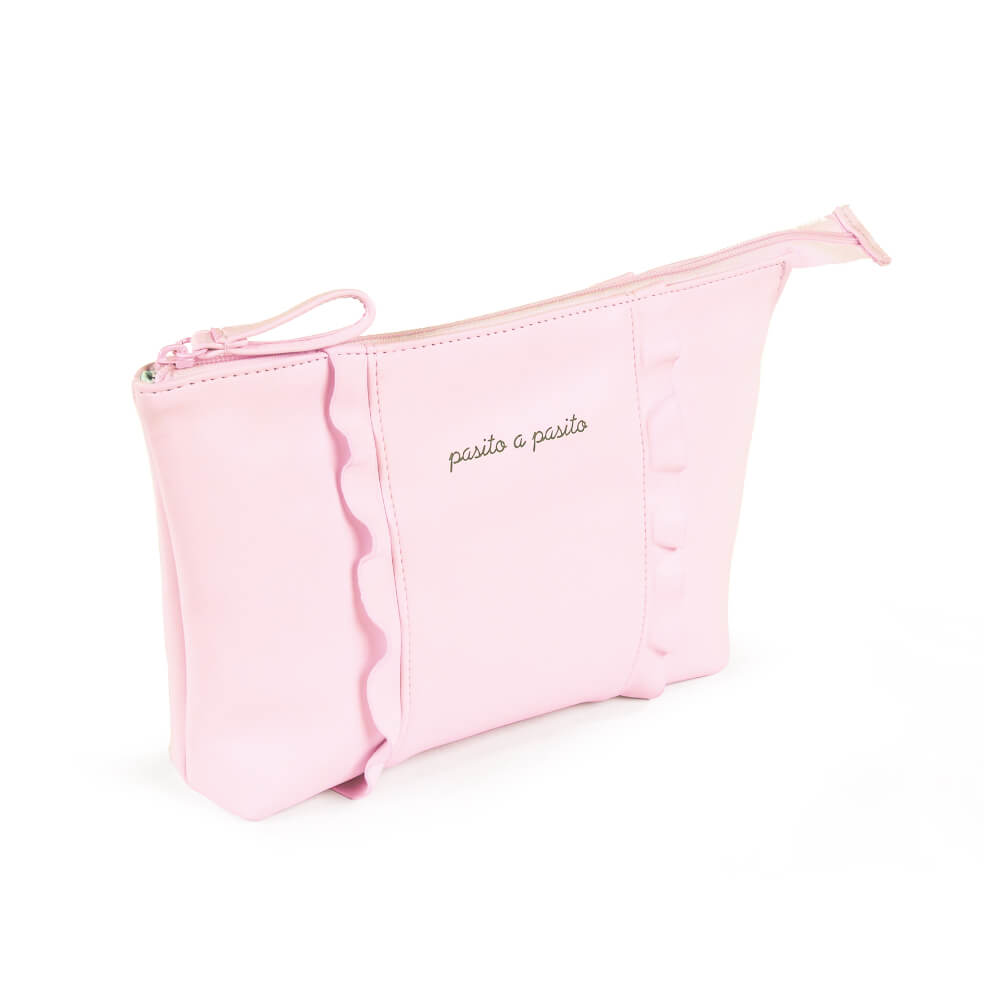 Nido Flounce Travel Essentials Pouch - Pink