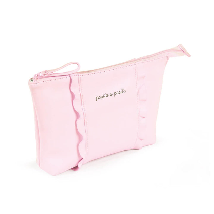 Nido Flounce Travel Essentials Pouch - Pink