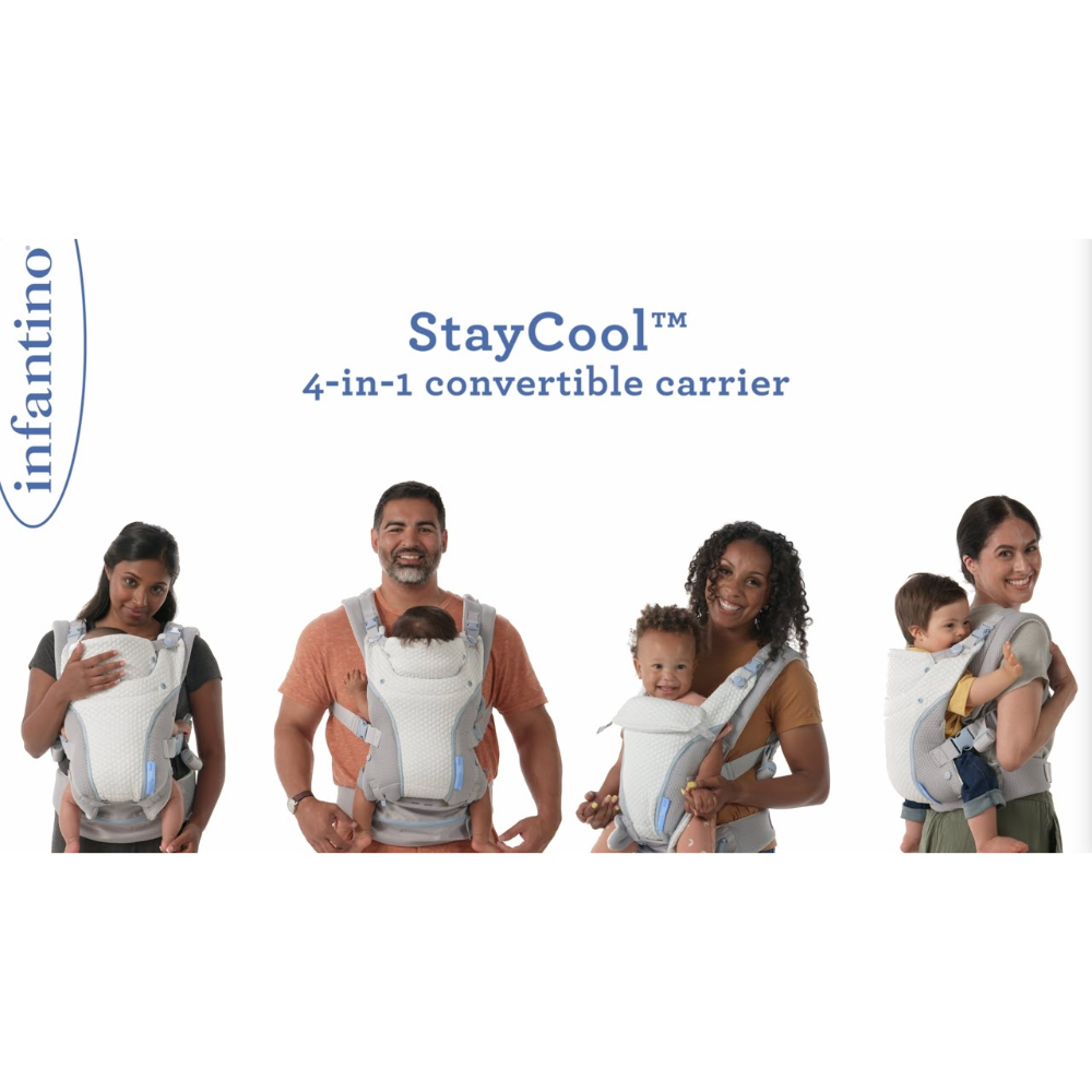 Infantino StayCool 4-in-1 convertible carrier White