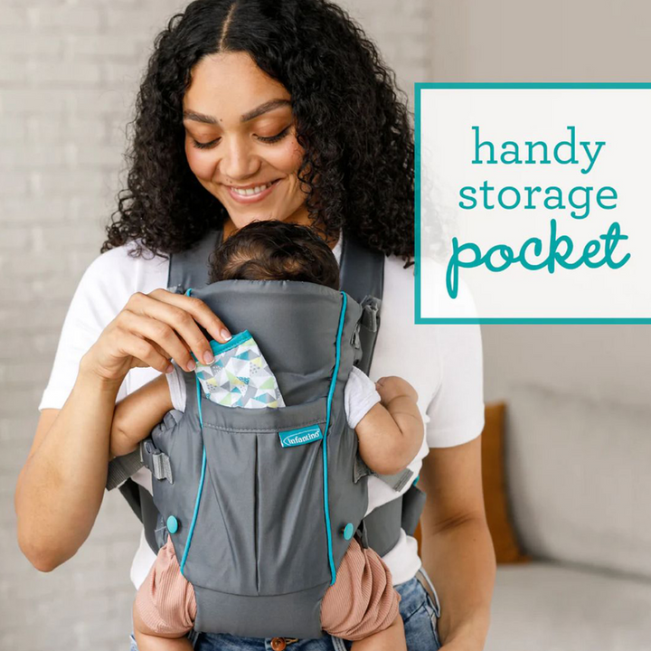 Infantino Swift Classic Carrier With Pocket Grey