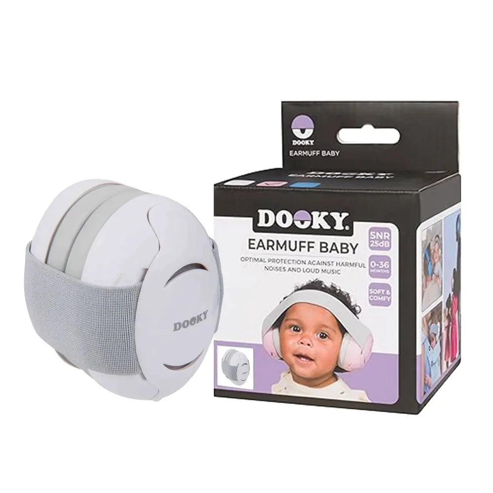 Dooky Baby Earmuff – Soft Adjustable Hearing Protection for Baby | 0-3 years