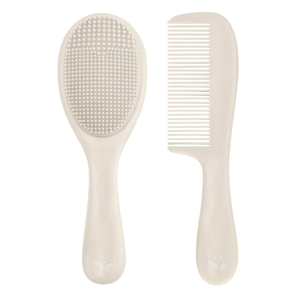 Green Sprouts Silicone Cradle Cap Brush &amp; Comb