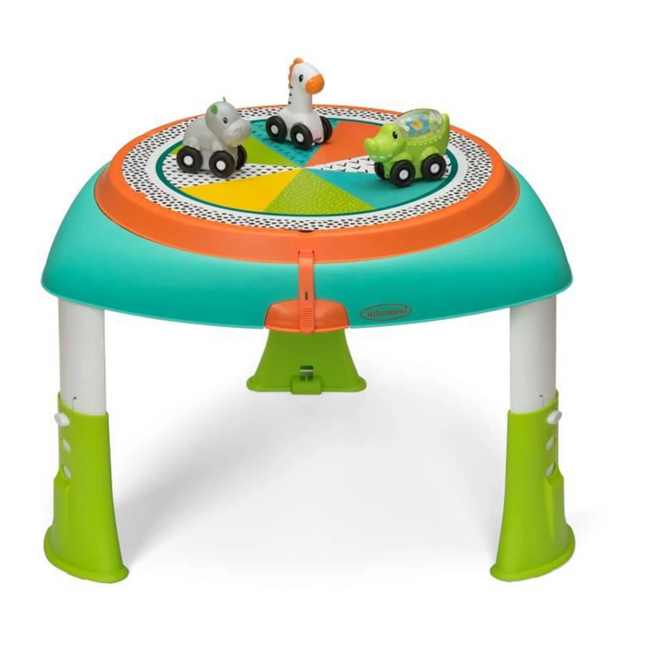 Infantino 2-in-1 Sit Spin and Stand Entertainer and Activity Table Multicolor