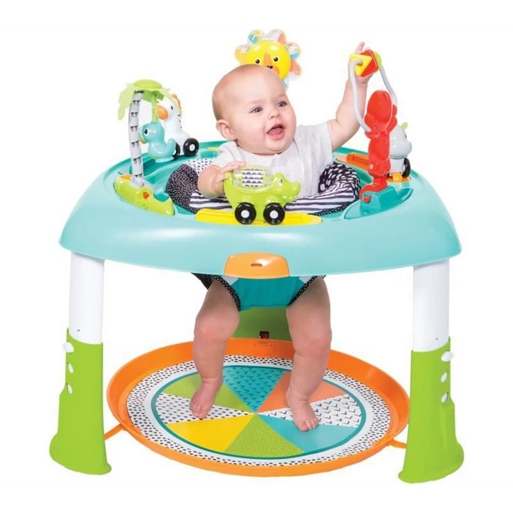 Infantino 2-in-1 Sit Spin and Stand Entertainer and Activity Table Multicolor