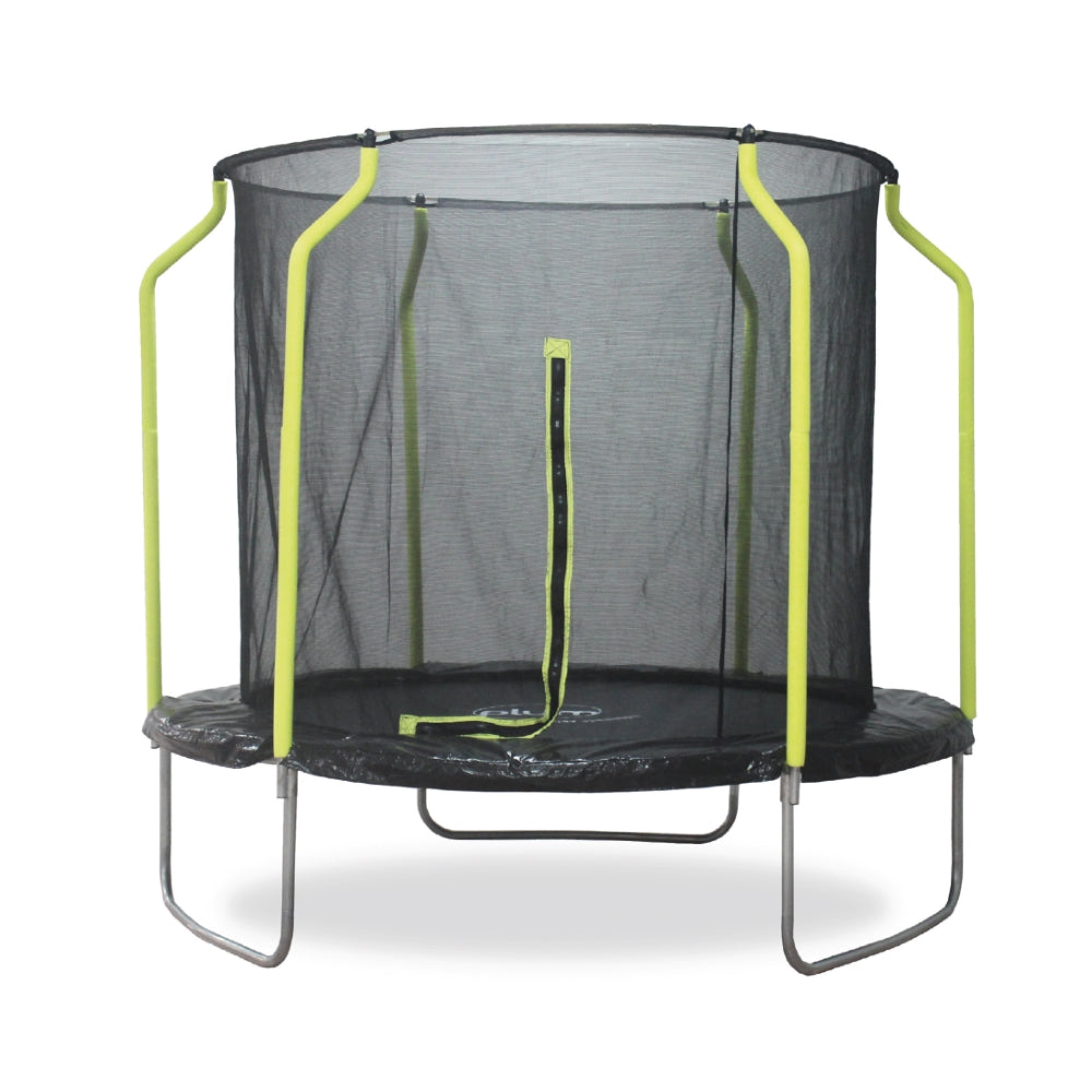 Plum® 8ft Wave Springsafe® Trampoline and Enclosure