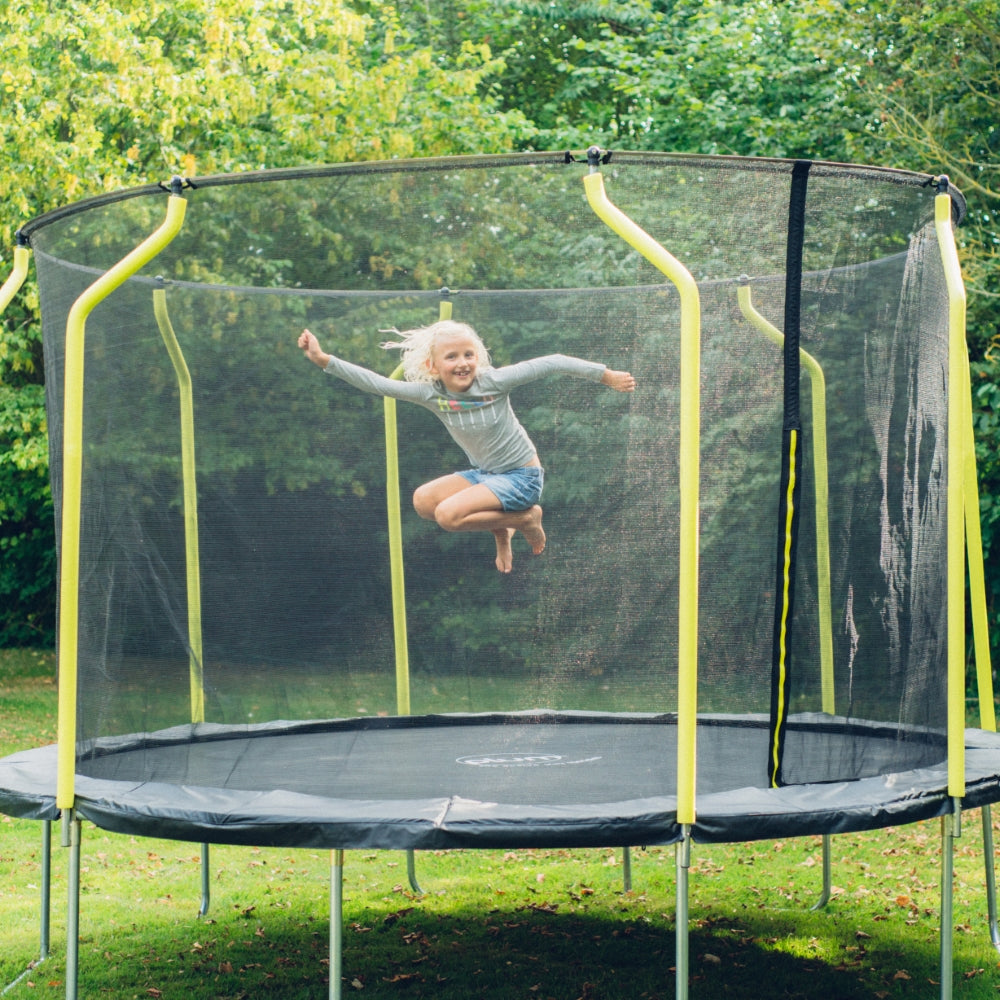 Plum® 12ft Wave Springsafe® Trampoline and Enclosure