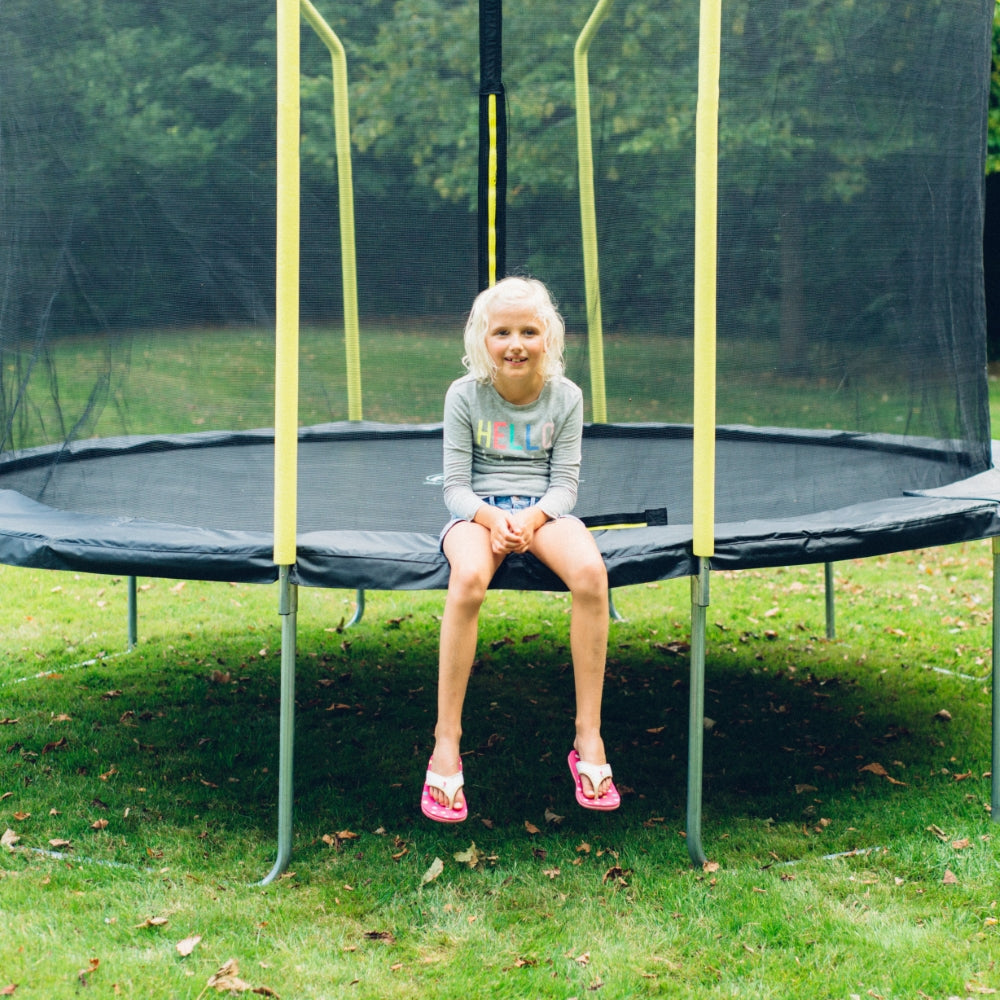 Plum® 12ft Wave Springsafe® Trampoline and Enclosure