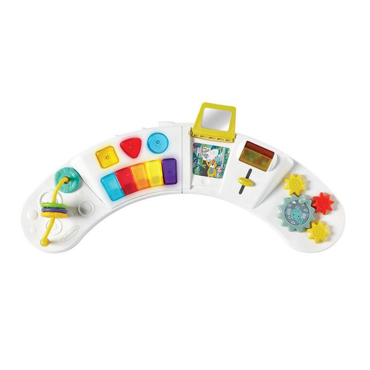 Infantino Music &amp; Lights 3-in-1 Discovery Seat &amp; Booster Teal &amp; Grey