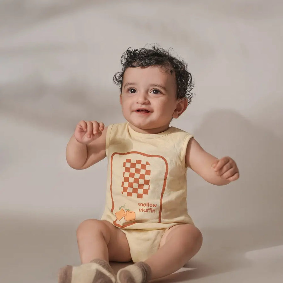 Mellow Muffin Santorini Romper