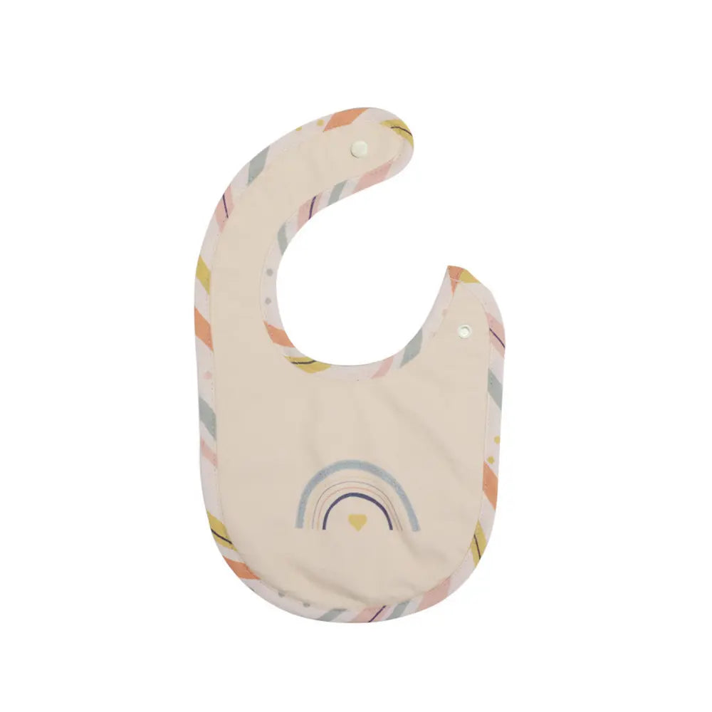 Abracadabra Cotton Jersey Newborn Bib Set (Pack of 3) - Rainbow - 0-12 Months