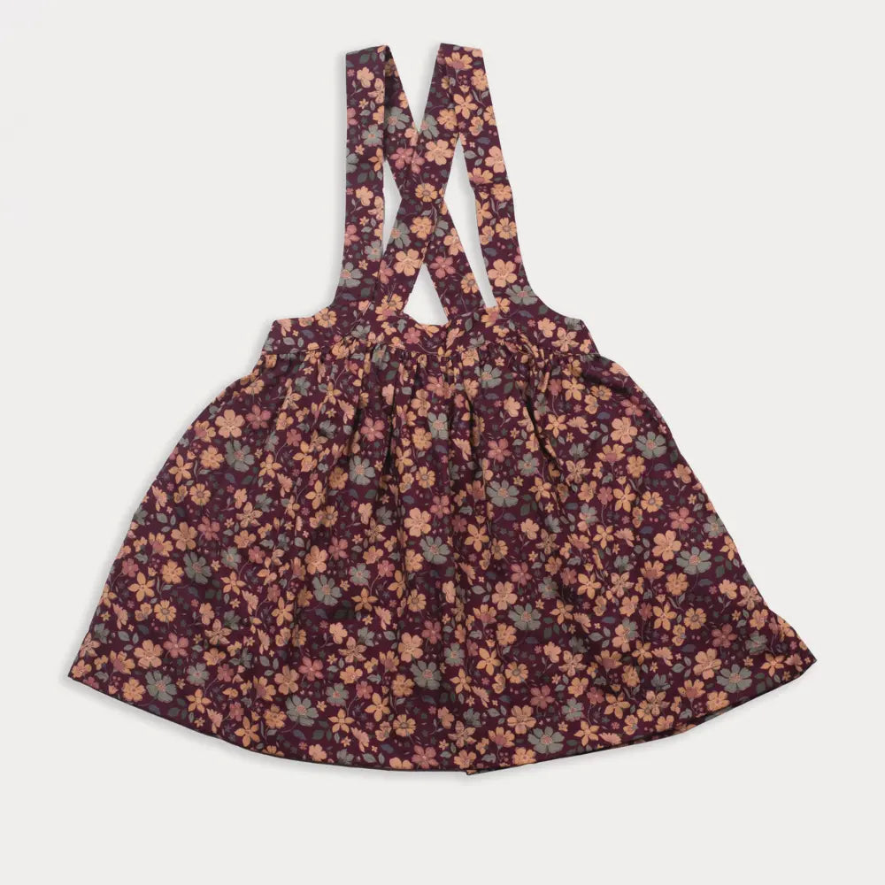Early Sunday Annie Skirt - Garden Flowers Plum