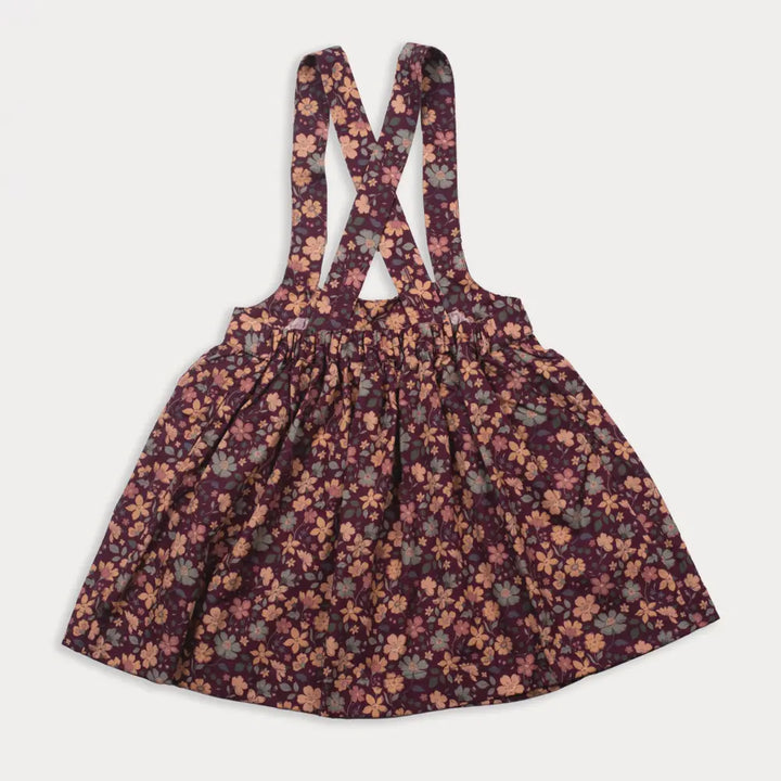 Early Sunday Annie Skirt - Garden Flowers Plum