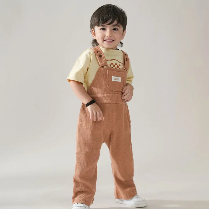 Mellow Muffin Mocha Dungaree
