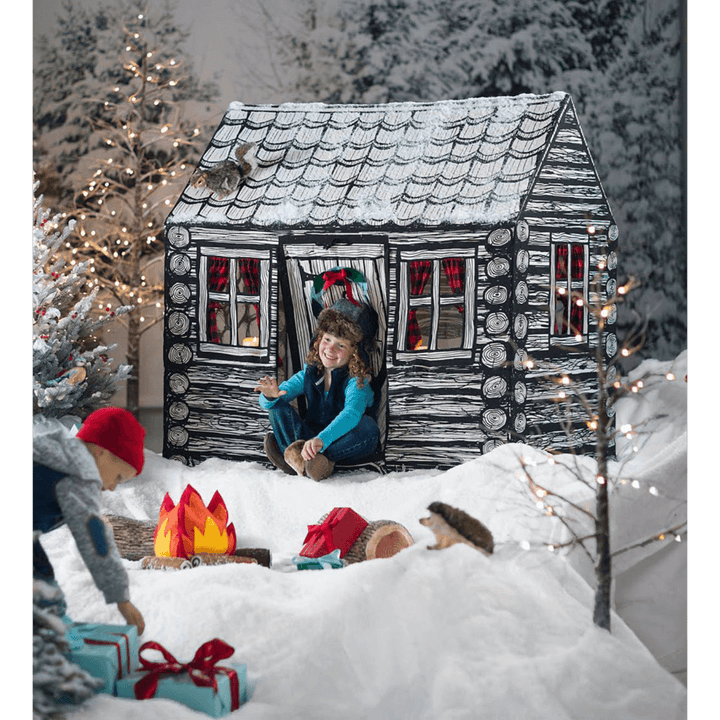 Role Play Log Cabin Play Tent
