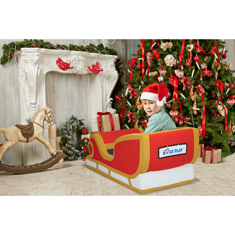 Role Play Santa's Sleigh Soft Ride in Toy