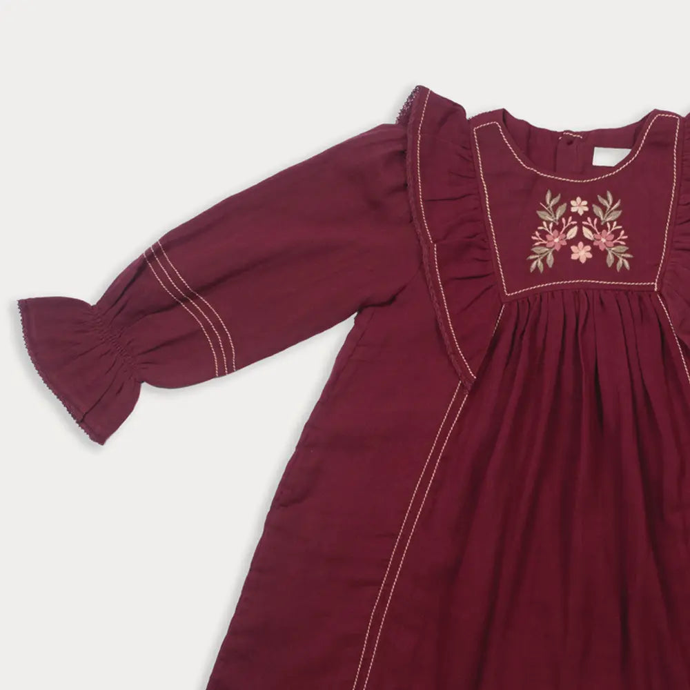 Early Sunday Margot Dress - Plum