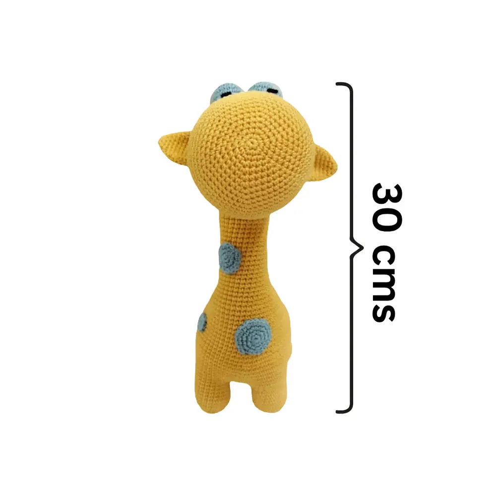 Happy Threads Crochet Cuteness: Zaffy Zafra Giraffe – The Perfect Huggable Friend