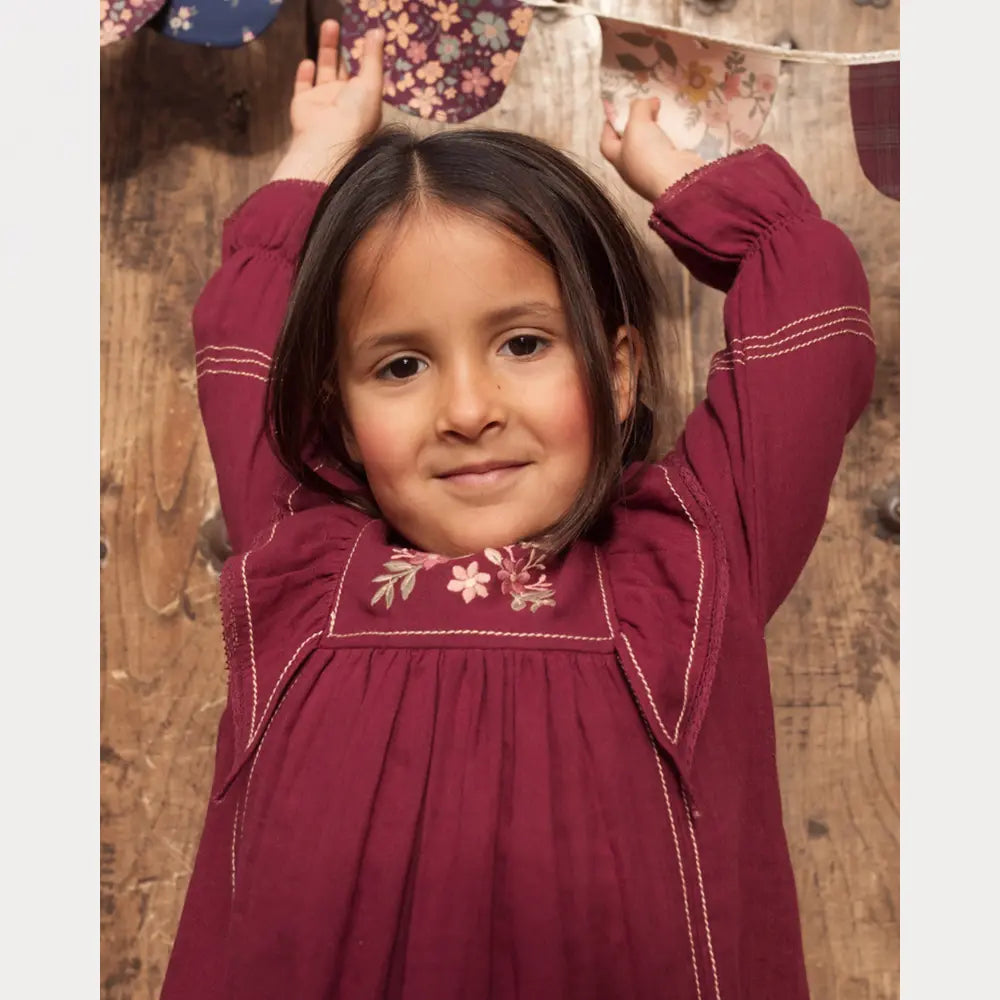 Early Sunday Margot Dress - Plum
