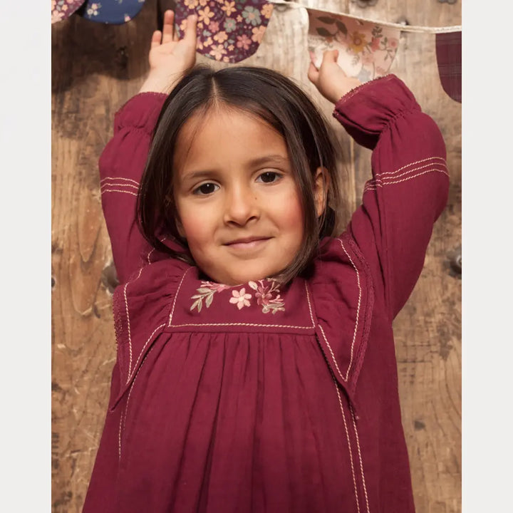 Early Sunday Margot Dress - Plum