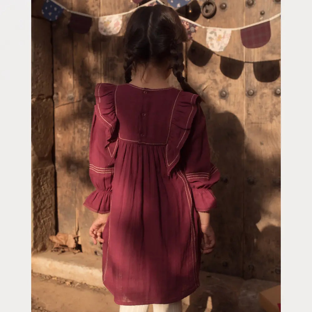 Early Sunday Margot Dress - Plum