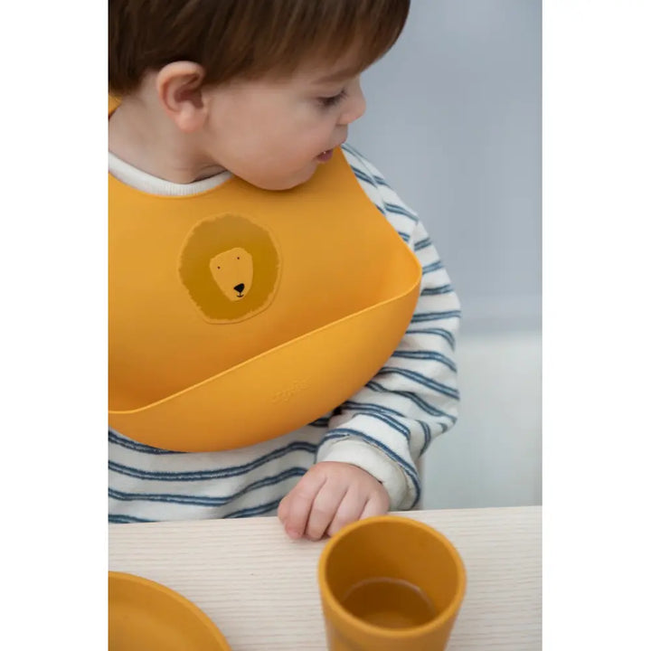 Trixie Silicone Bib 2-pack - Mr. Lion