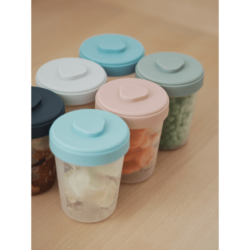 Beaba Toddler Food Storage Set, 6 Pcs, 250ml