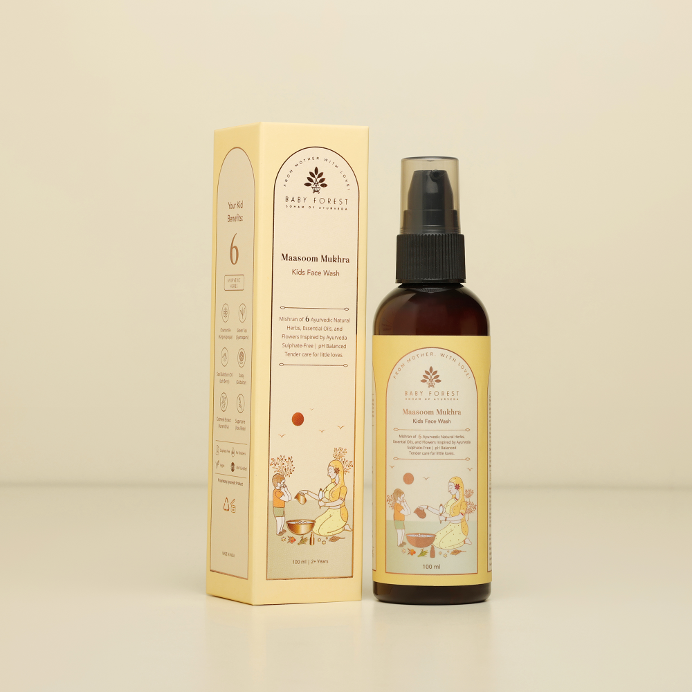Baby Forest Maasoom Mukhra Baby Face Wash - 100ml