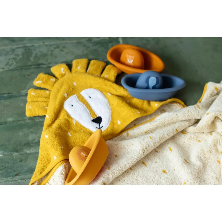 Trixie Hooded towel | 75x75cm - Mr. Lion