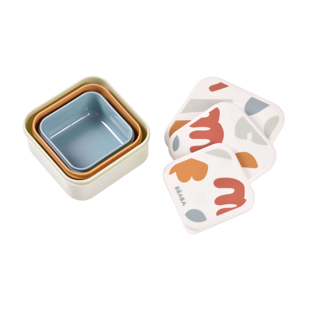 Beaba Set of 3 Snack Boxes
