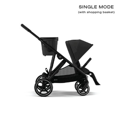 Gazelle S Single Stroller (Black Frame)