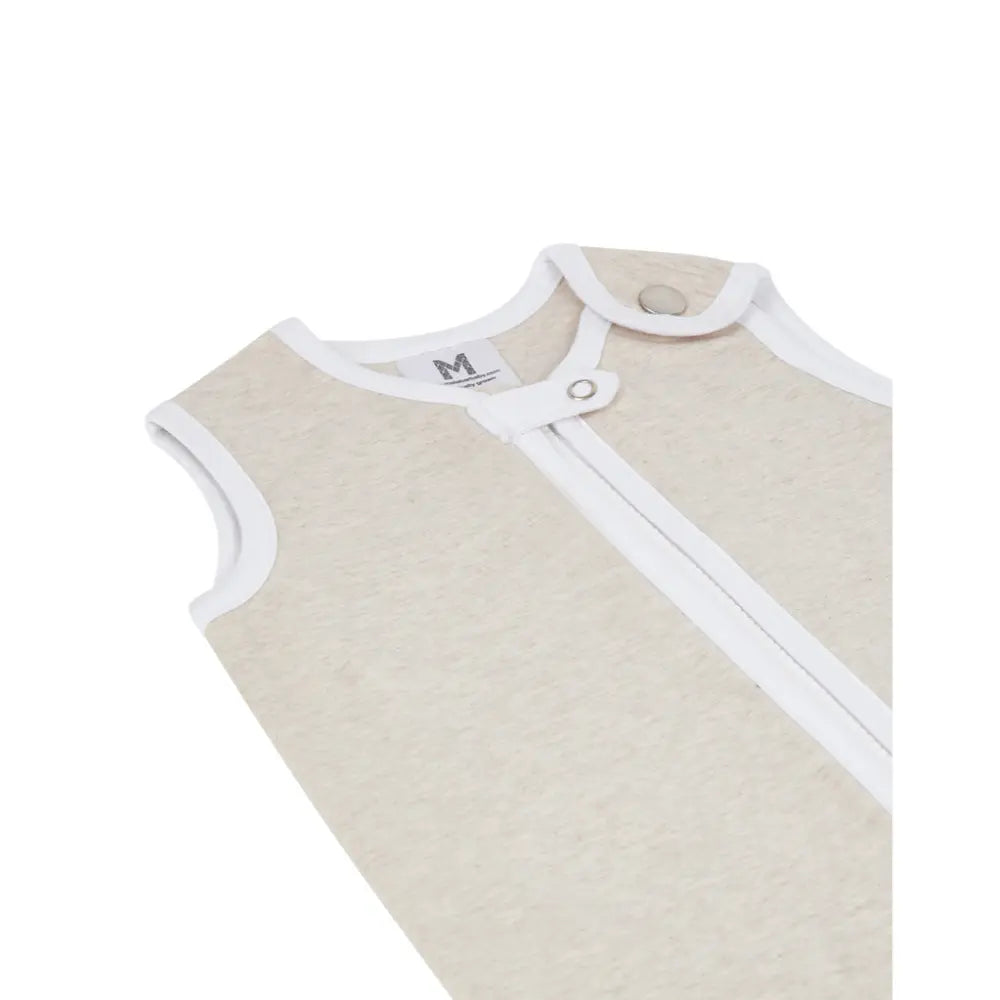 Malabar Baby 0.6 TOG Organic Cotton Sleep Sack – Lightweight Wearable Blanket for Newborns, Infants &amp; Toddlers, Ultra-Soft Unisex Baby Sleeping Bag - Oatmeal