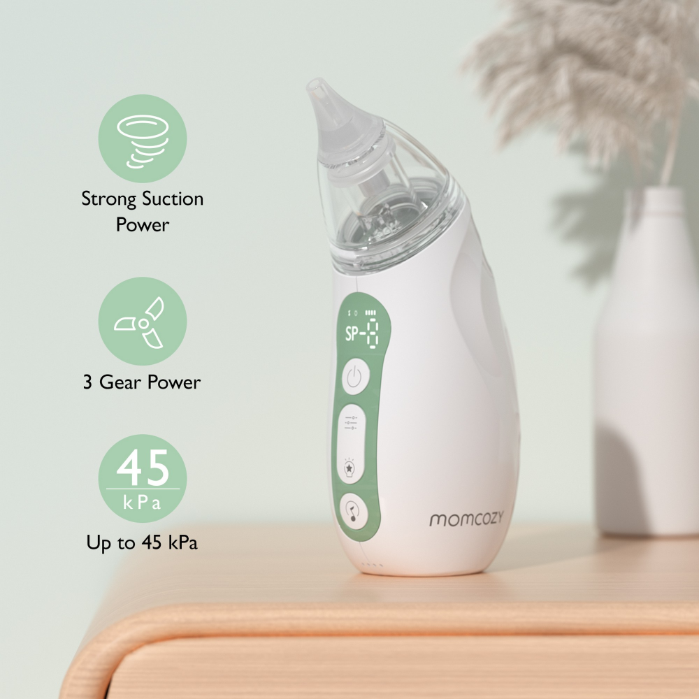 Momcozy Baby Neti Pot Green