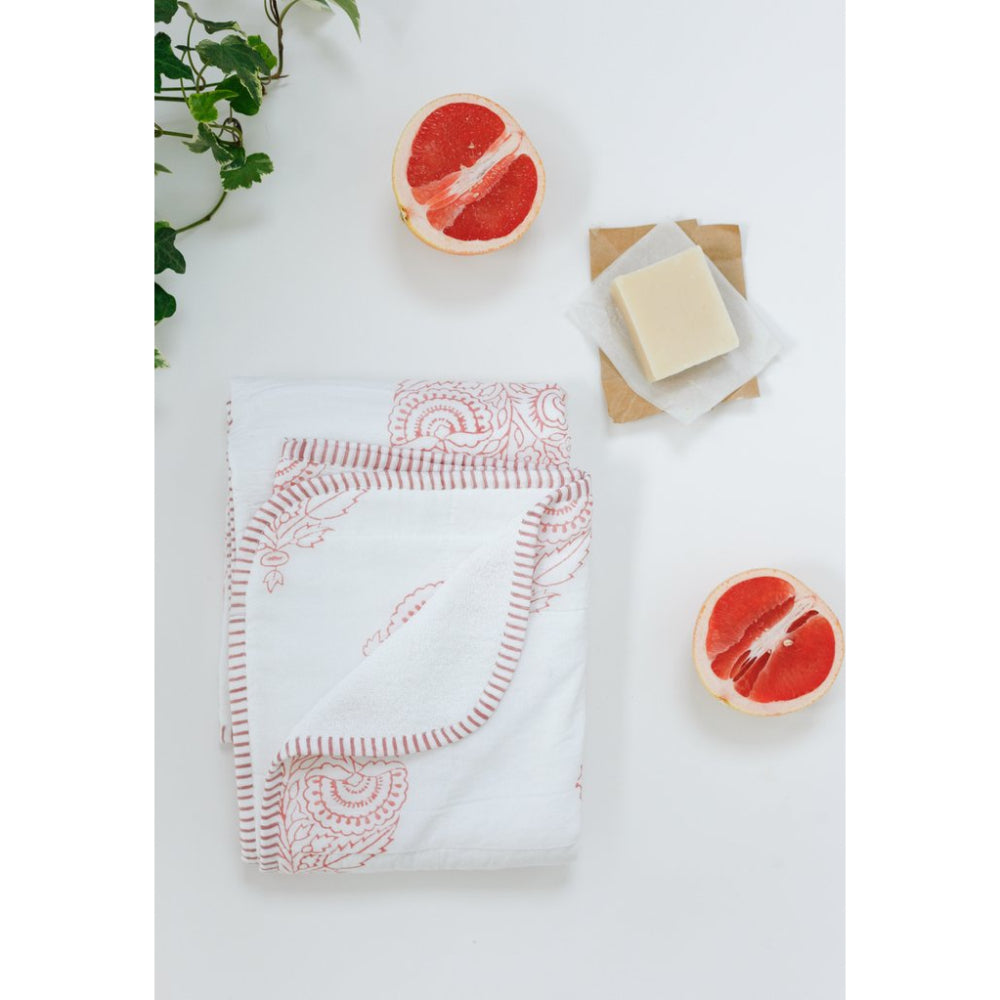 Malabar Baby Block Printed Towel