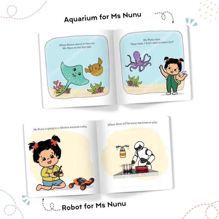 SAM &amp; MI - STEAM Book Set for Toddlers &amp; Kids by Priyanka Agarwal Mehta - English
