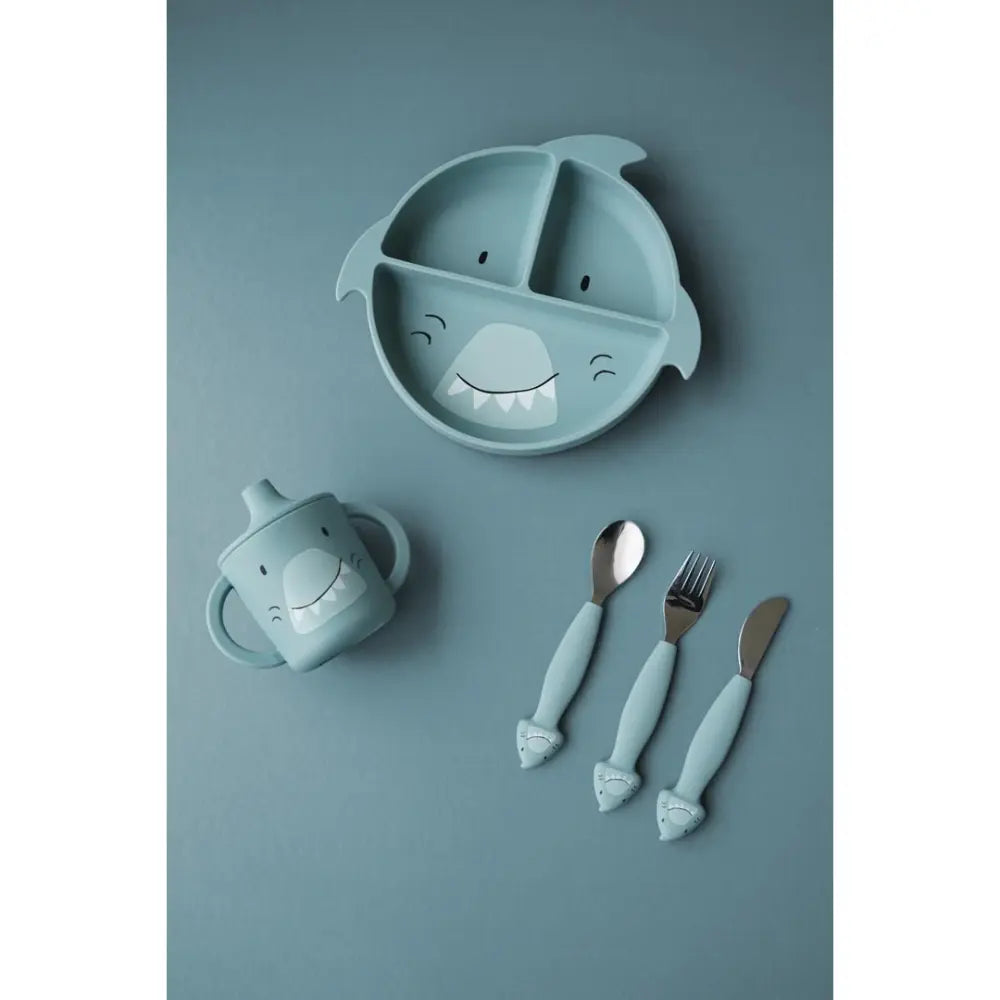 Trixie Silicone Sippy Cup - Mr. Shark