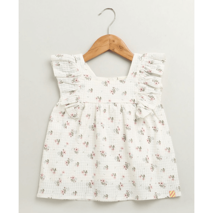 Sweetlime By AS Blossom Whisper Ruffle Co-ord Set