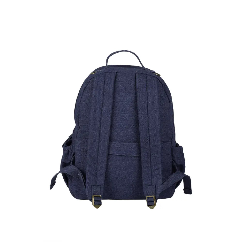 Beaba Tokyo Baby Diaper Backpack – Multifunctional Travel Baby Bag with Large Capacity, Multi-Pocket Organizer with Changing Pad, Insulated Bottle Pouch &amp; Stroller Clips, Ideal for Moms &amp; Dads On the Go, Denim, 0m+