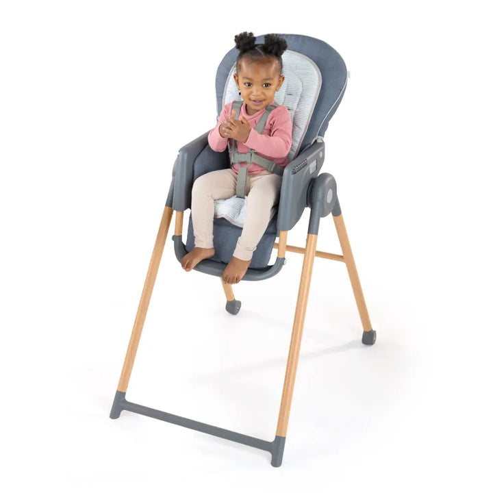 Ingenuity Proper Positioner Deluxe 7-in-1 High Chair with Recline, Rocking Infant Seat &amp; Booster Mode, 0-5 years
