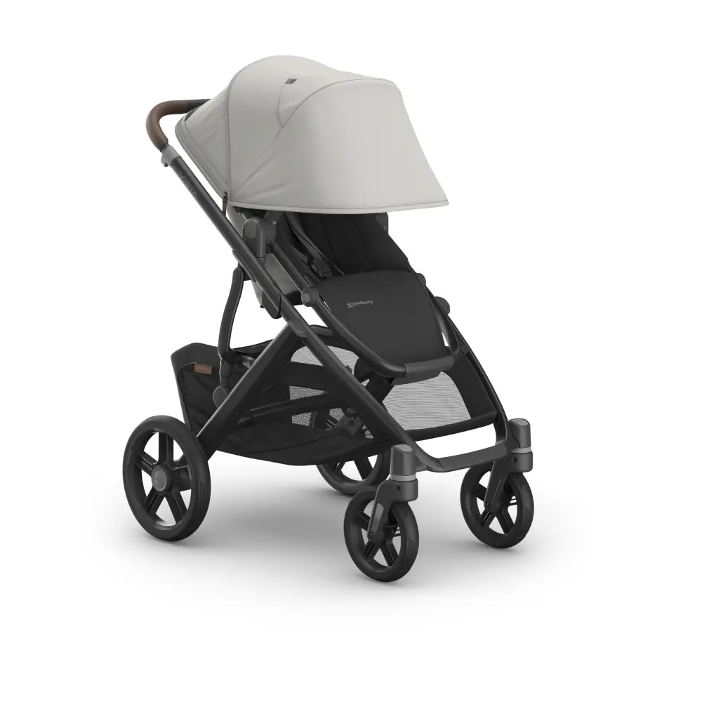 UPPAbaby Vista V3 Modular Baby Stroller, Travel System Compatible, Reversible Toddler Seat, All-Terrain Suspension, One-Hand Recline, Birth to 22 kg - Pearl Gray Jacquard
