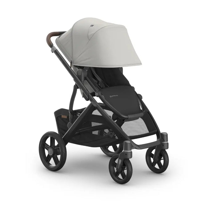 UPPAbaby Vista V3 Modular Baby Stroller, Travel System Compatible, Reversible Toddler Seat, All-Terrain Suspension, One-Hand Recline, Birth to 22 kg - Pearl Gray Jacquard