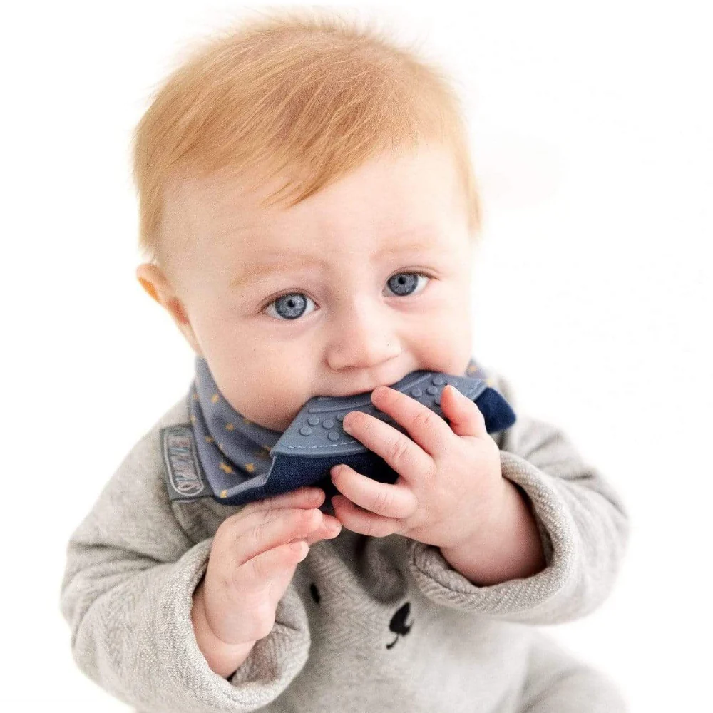 Cheeky Chompers Bib with Teether (Pack of 2)