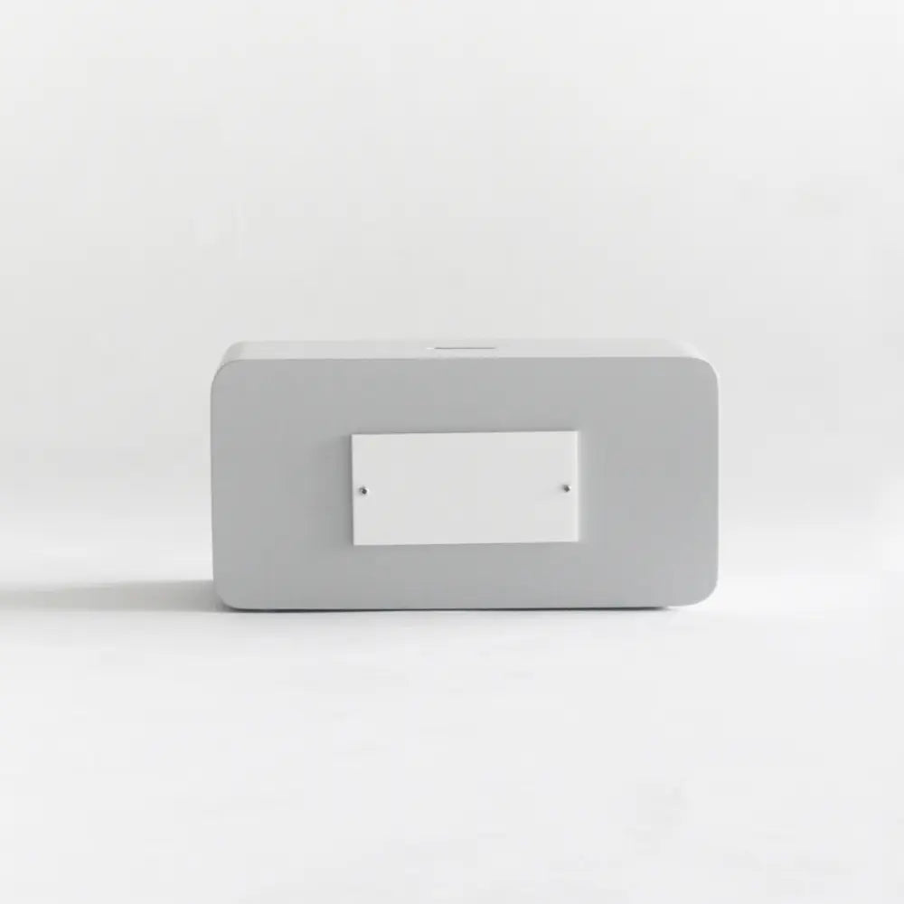 The Tiny Trove Rectangle Piggy Bank - Grey