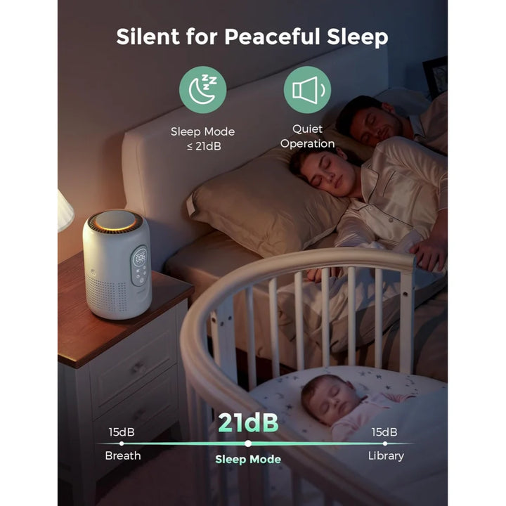 Momcozy Health Care Baby Air Purifier - White